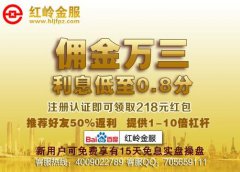 红岭金服股票配资平台讯